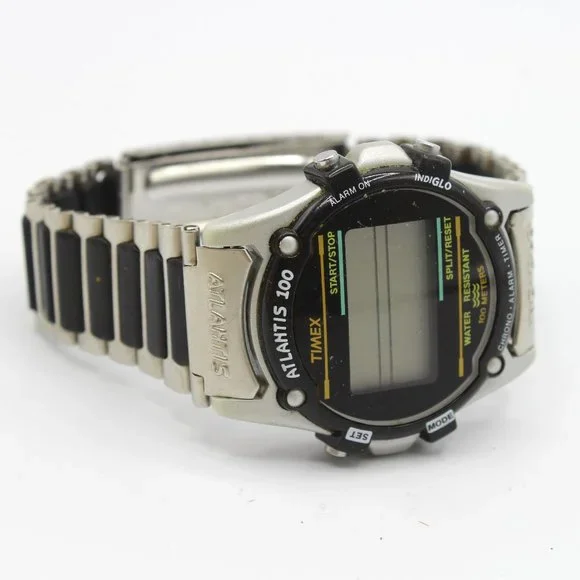 Timex Accessories Vintage Timex Atlantis Indiglo Watch With